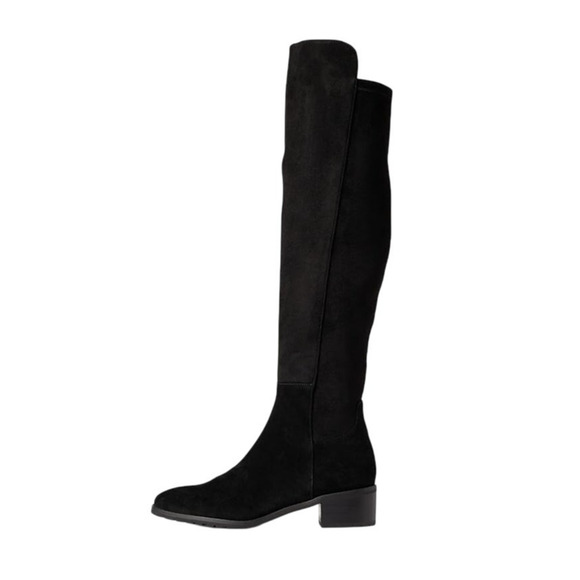 Blondo Womens Sierra Waterproof Riding Boot US 8M EU 38-39 Black Suede NIB - Picture 1 of 13